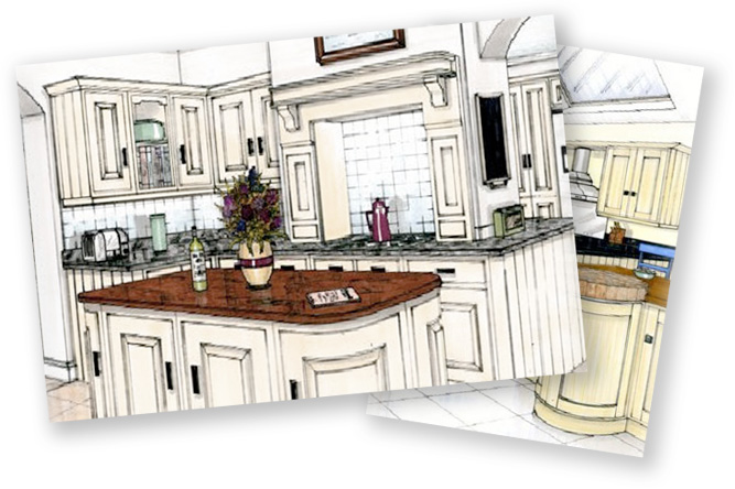 kitchen-drawings - GVS Kitchen Design and Planning